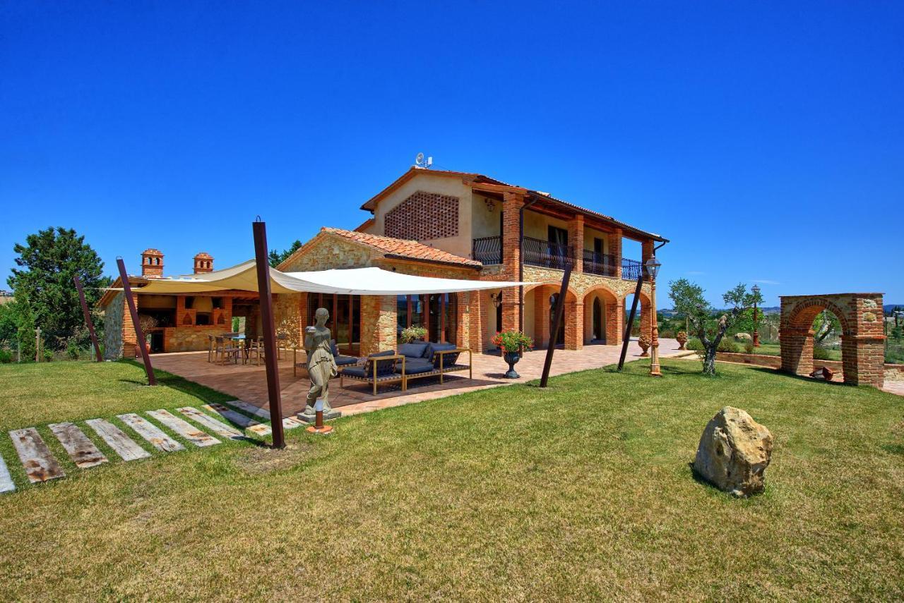 Villa Massimiliano By Posarellivillas Volterra Exteriör bild